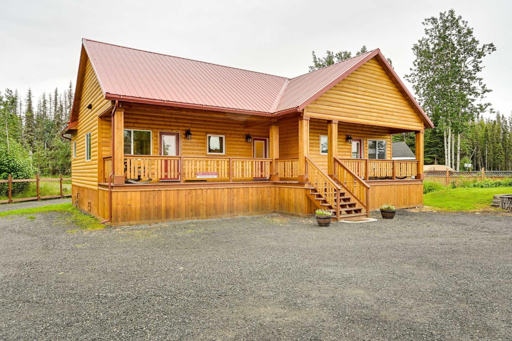 Fishermans Cabin In Soldotna Near Kenai River! מראה חיצוני תמונה